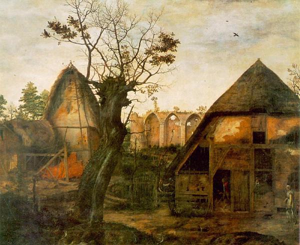 Cornelis van Dalem Landscape oil painting image